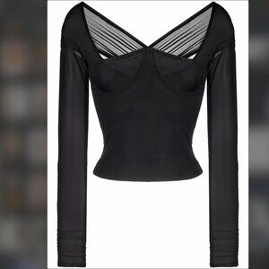 KNWLS Scythe Bustier UK 8 US S